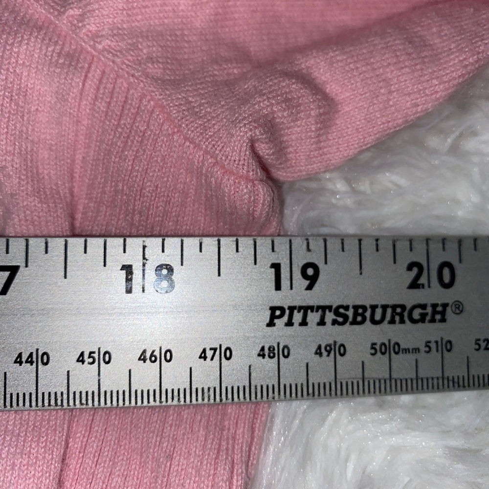 Lauren Ralph Lauren Pull over hoodie pink sweater with Kangaroo pocket - Picture 5 of 6